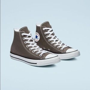 Grey Hightop Converse